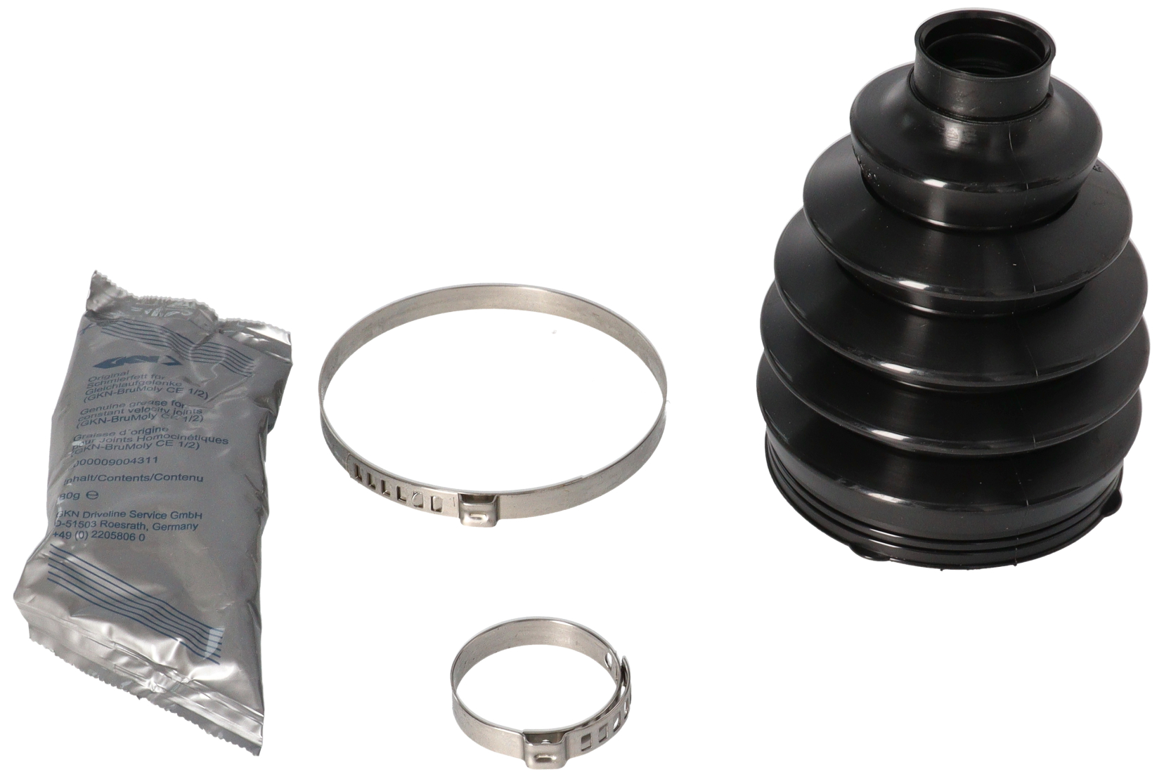 Drivakselmansjett ytre