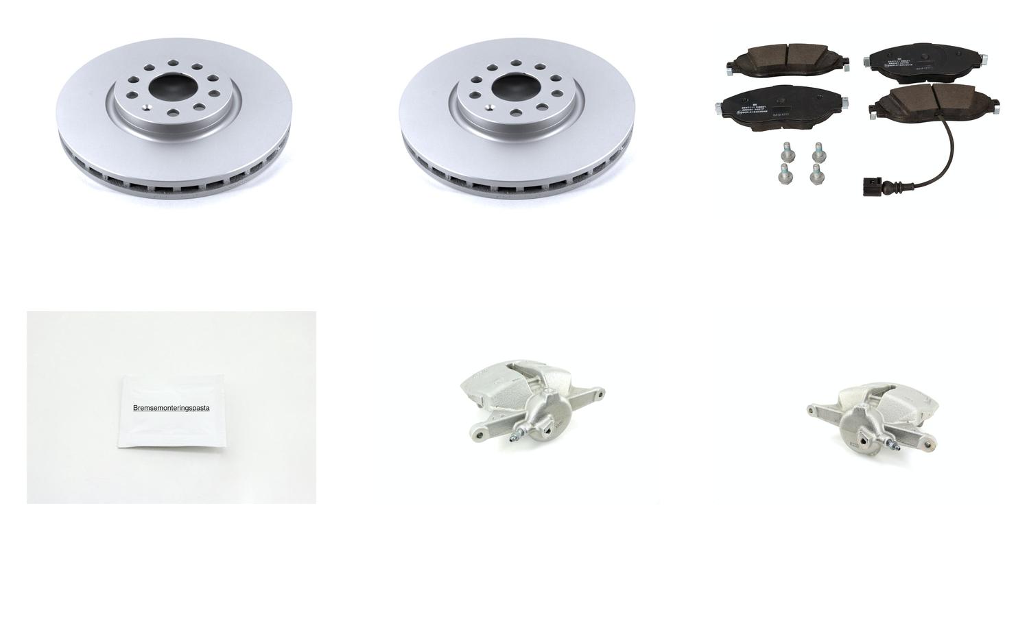 Bremsesett med calipere