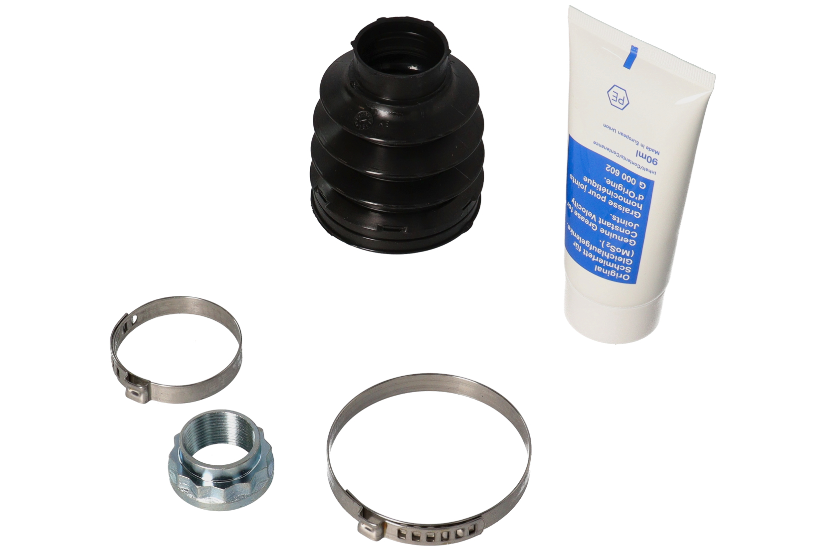 Drivakselmansjett ytre