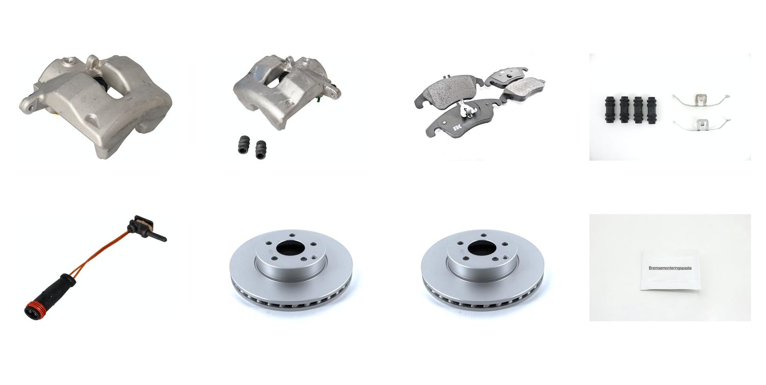 Bremsesett med calipere