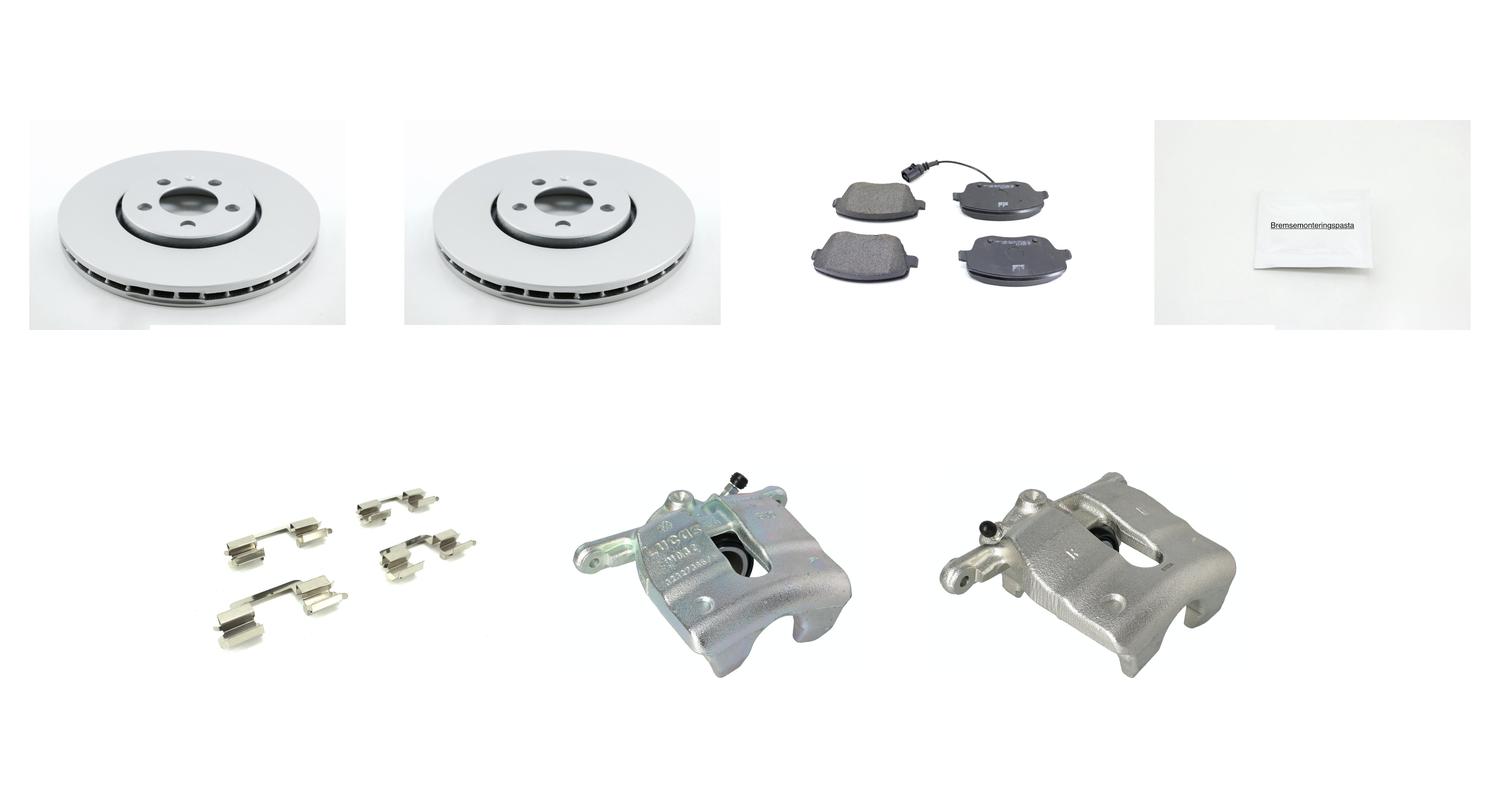 Bremsesett med calipere