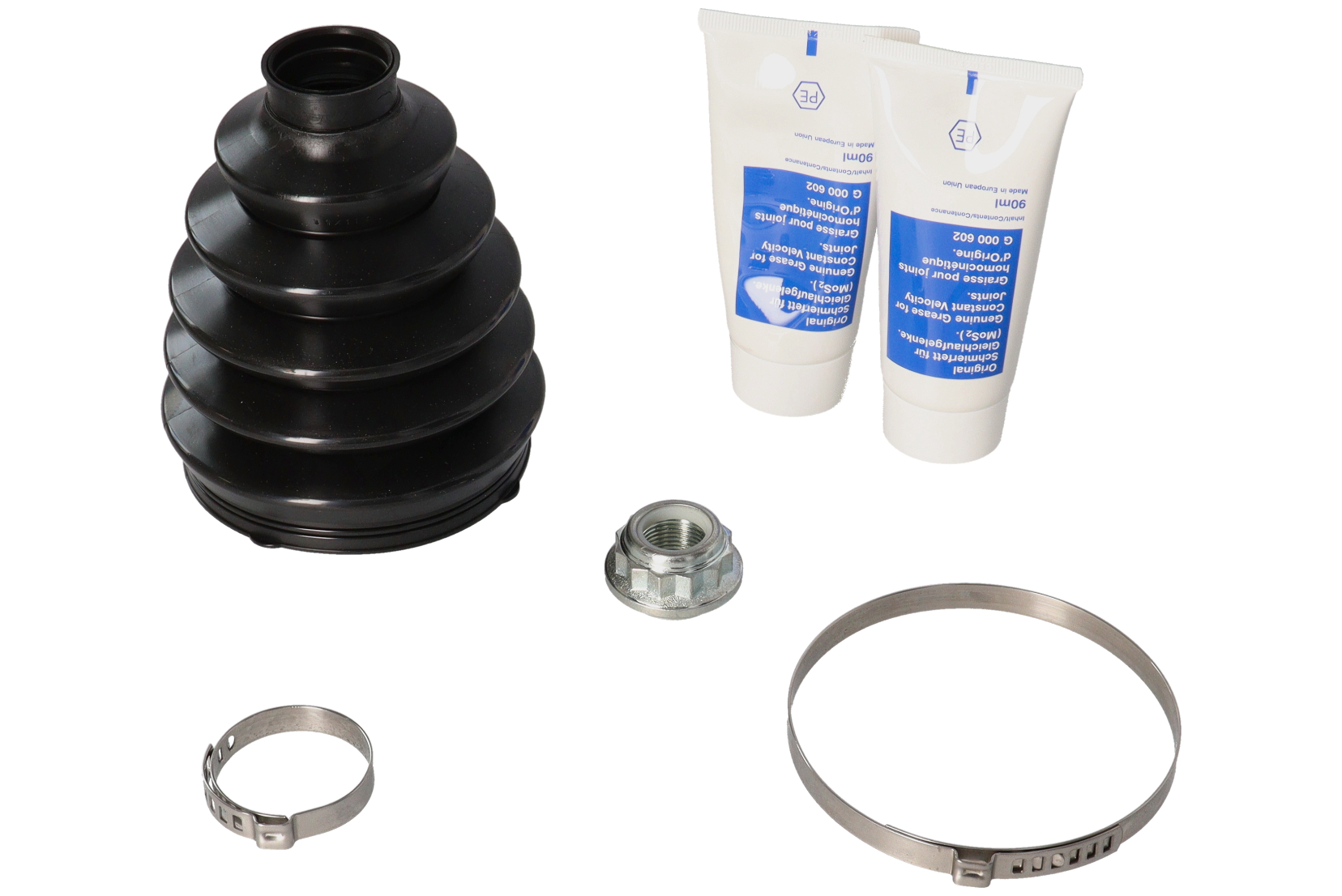 Drivakselmansjett ytre