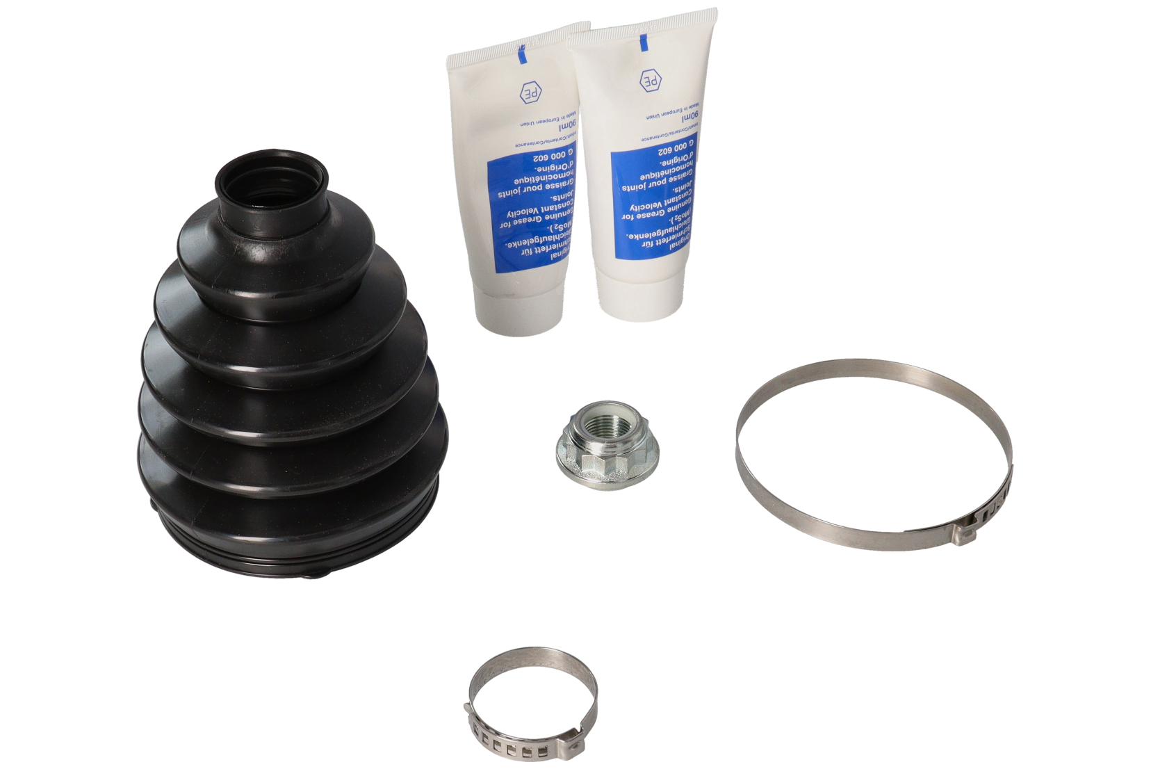 Drivakselmansjett ytre