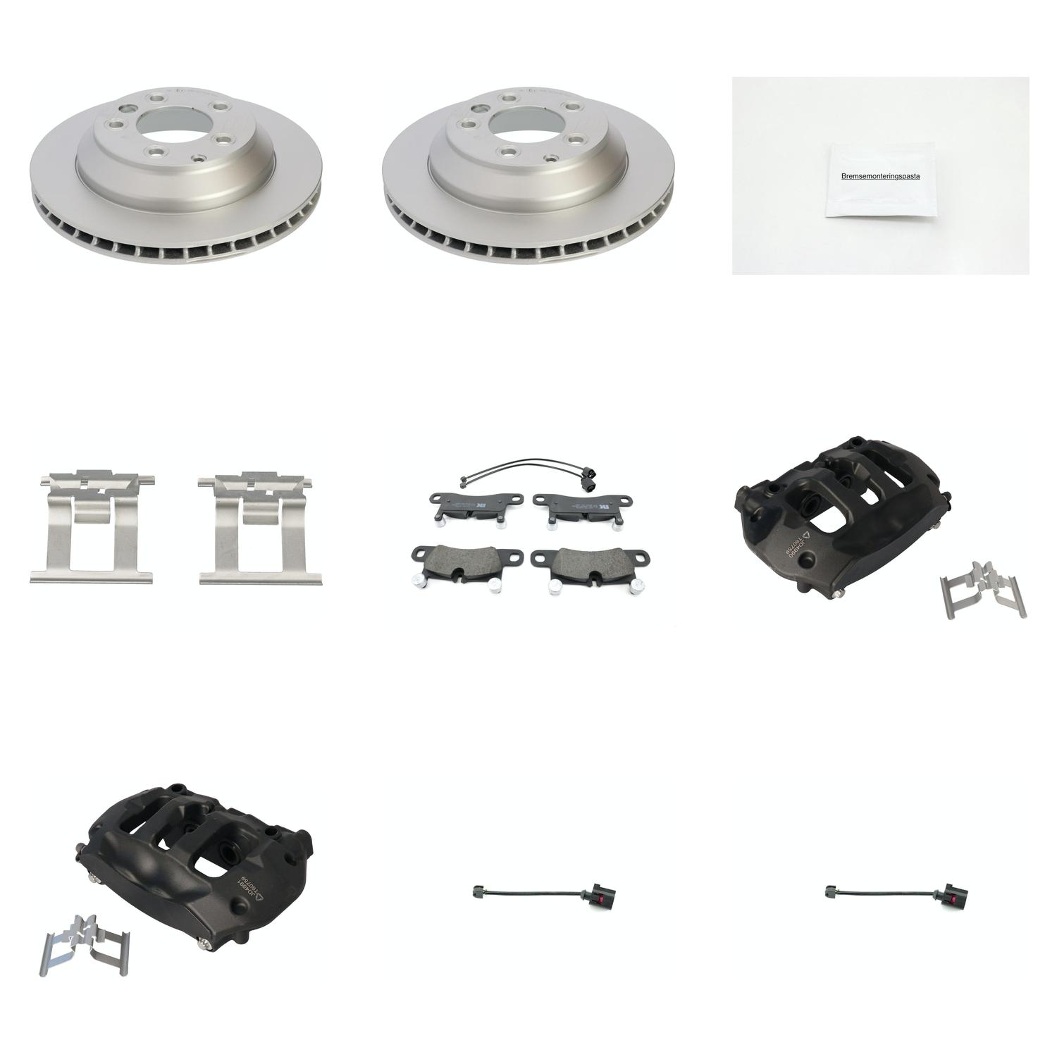 Bremsesett med calipere