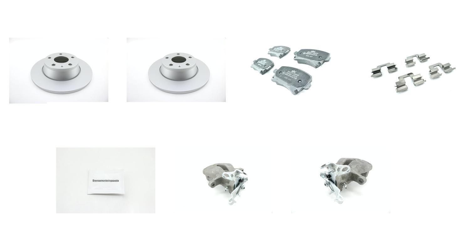 Bremsesett med calipere