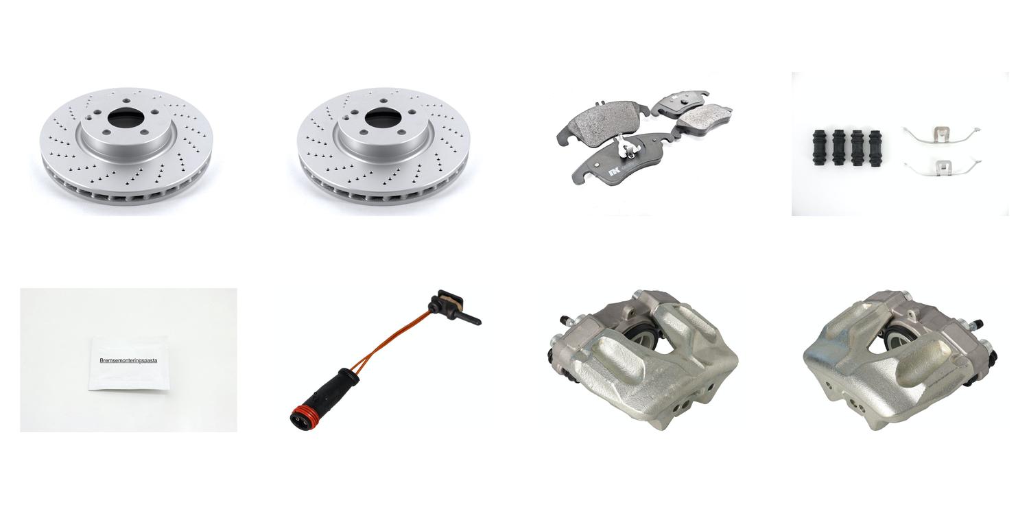 Bremsesett med calipere