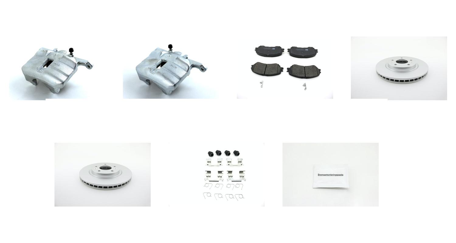 Bremsesett med calipere