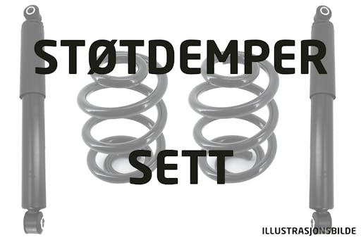 Støtdemper- og fjærsett