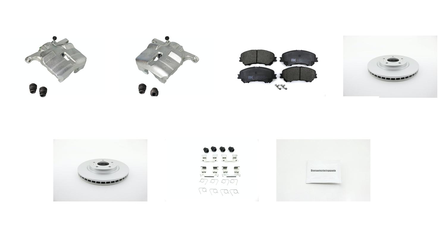 Bremsesett med calipere