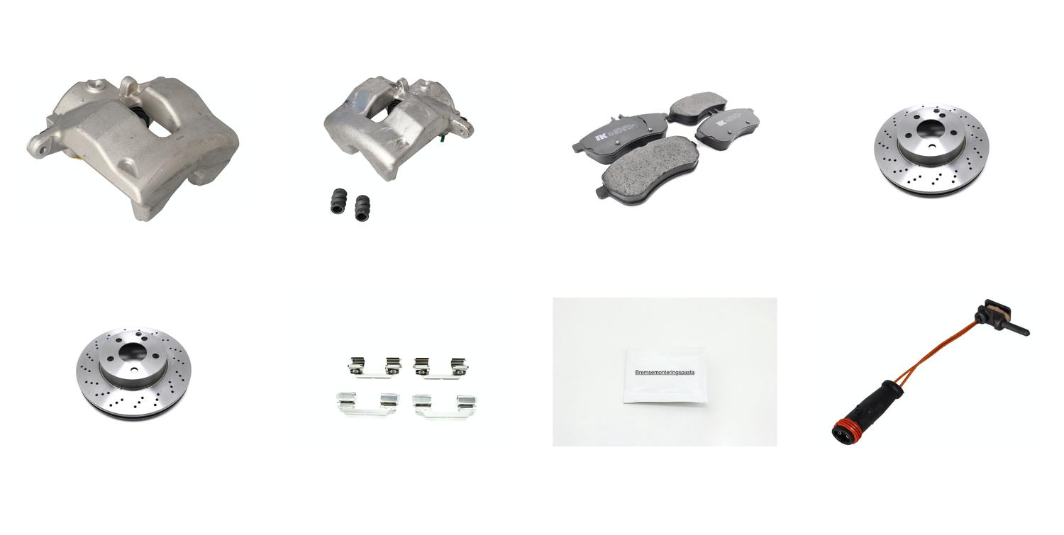 Bremsesett med calipere