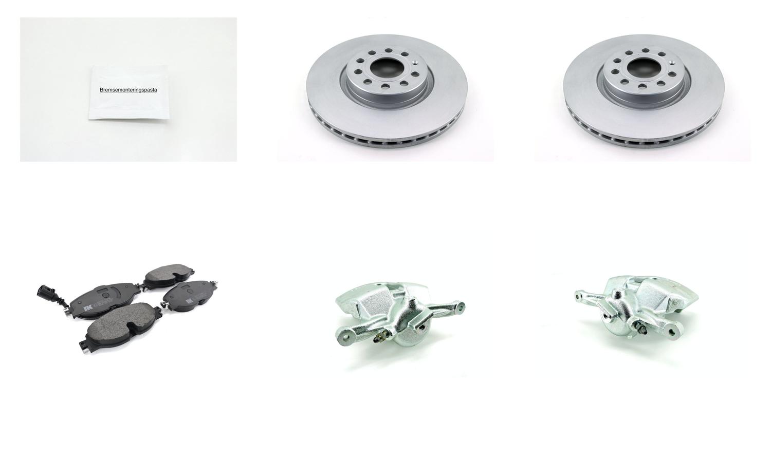 Bremsesett med calipere