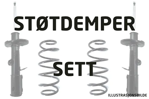 Støtdemper- og fjærsett