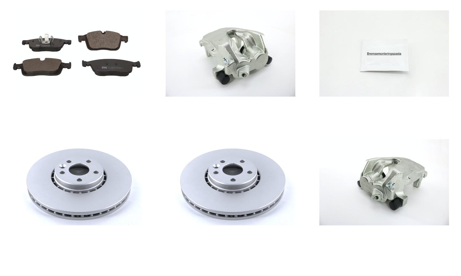 Bremsesett med calipere