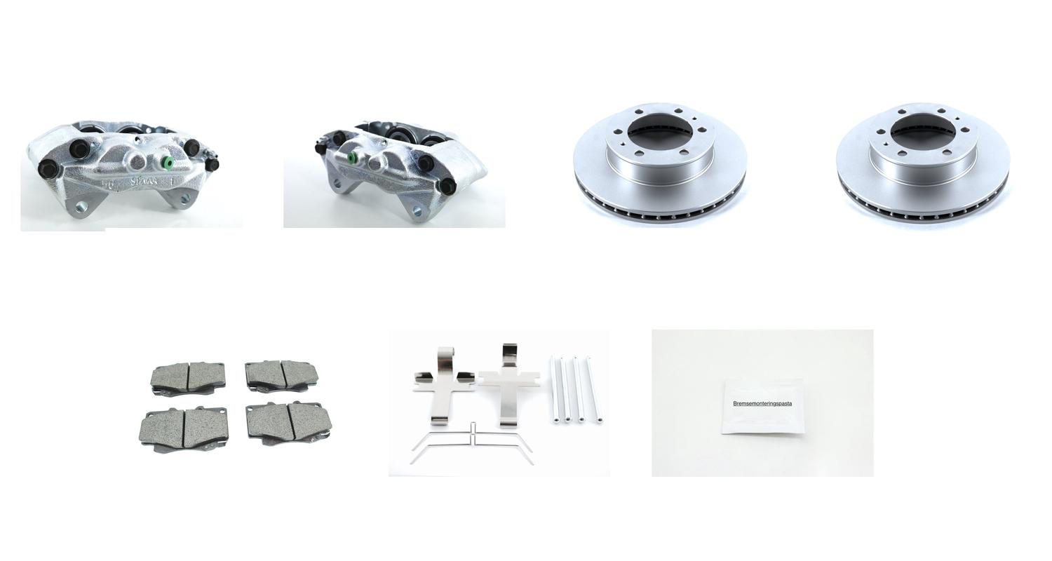 Bremsesett med calipere