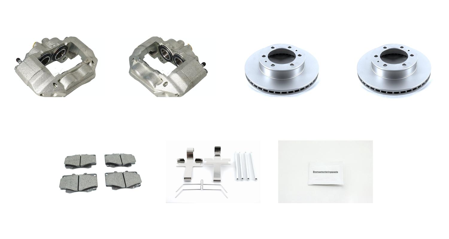 Bremsesett med calipere