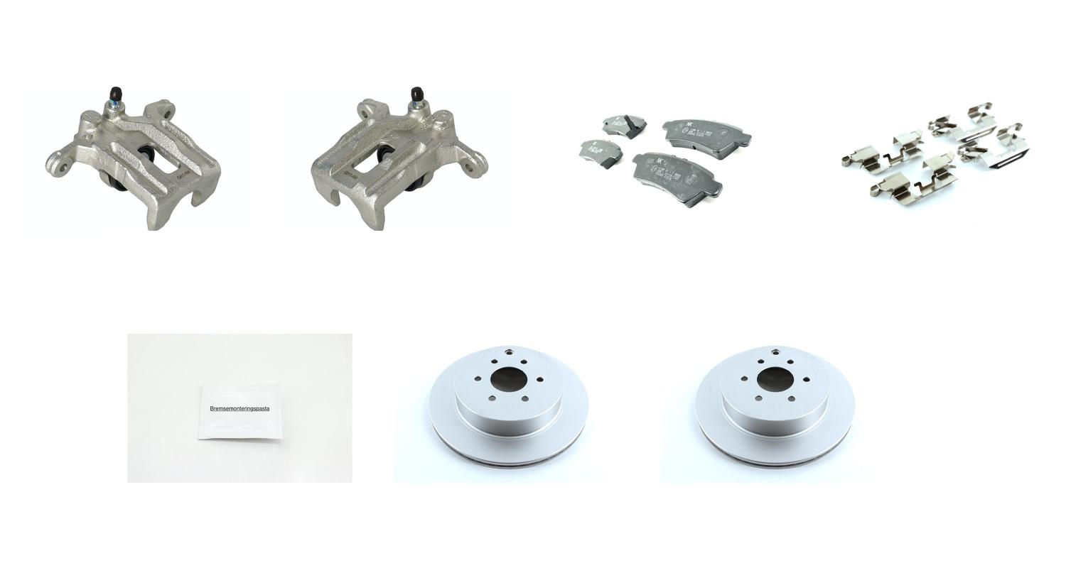 Bremsesett med calipere