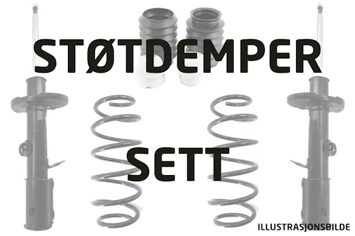Støtdemper- og fjærsett