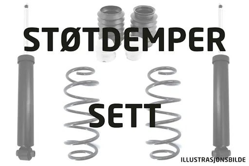 Støtdemper- og fjærsett