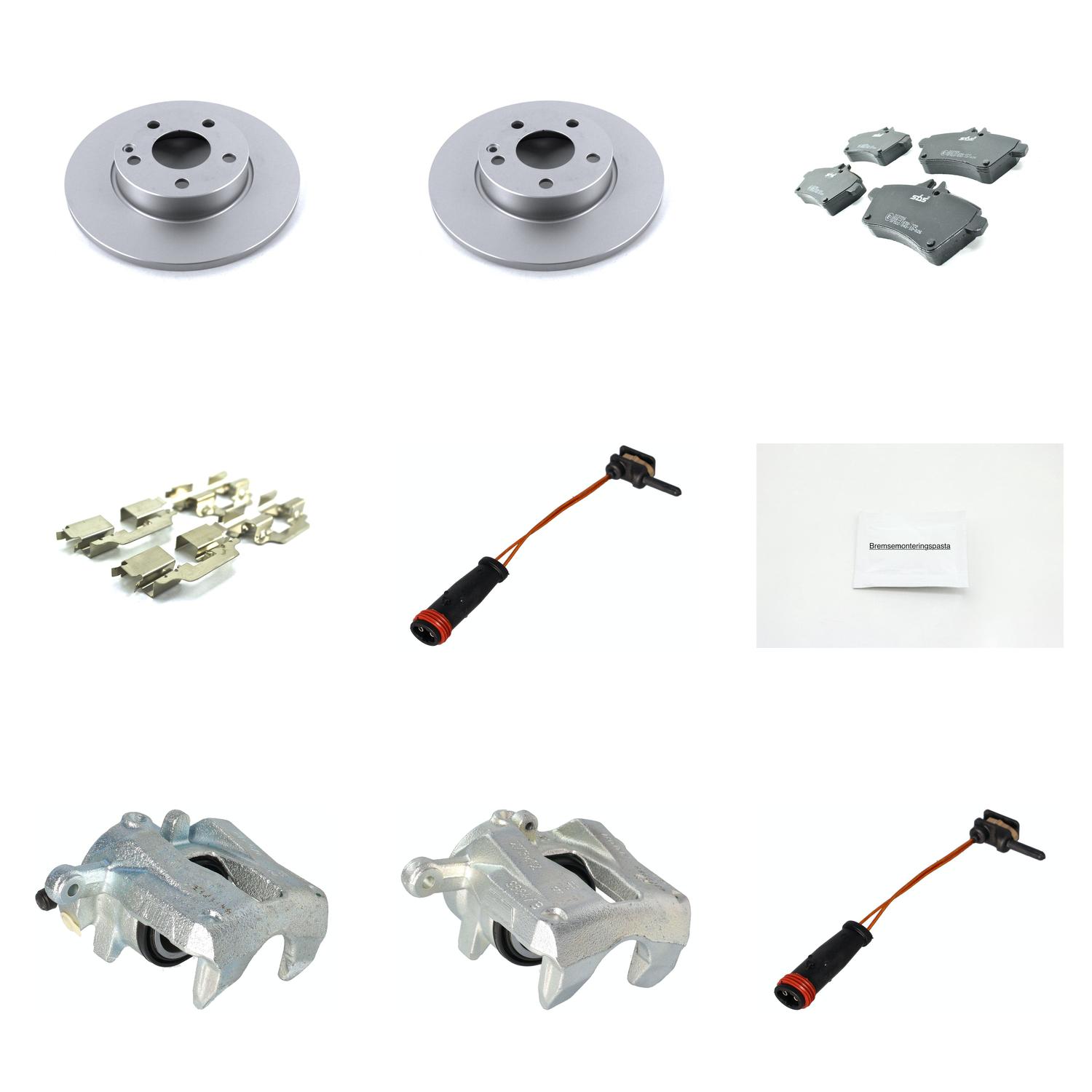 Bremsesett med calipere