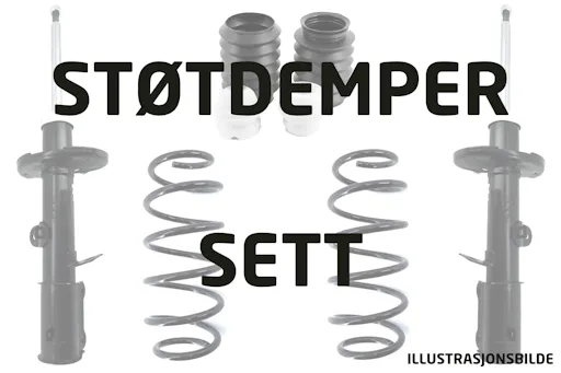 Støtdemper- og fjærsett