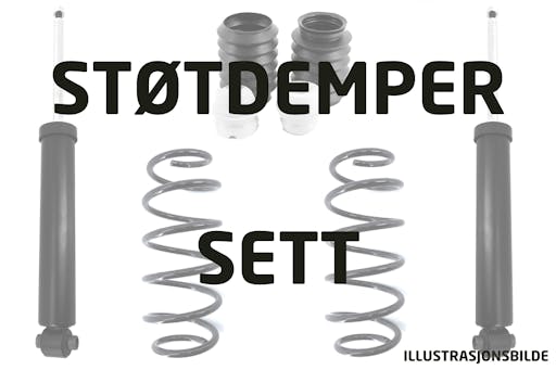 Støtdemper- og fjærsett