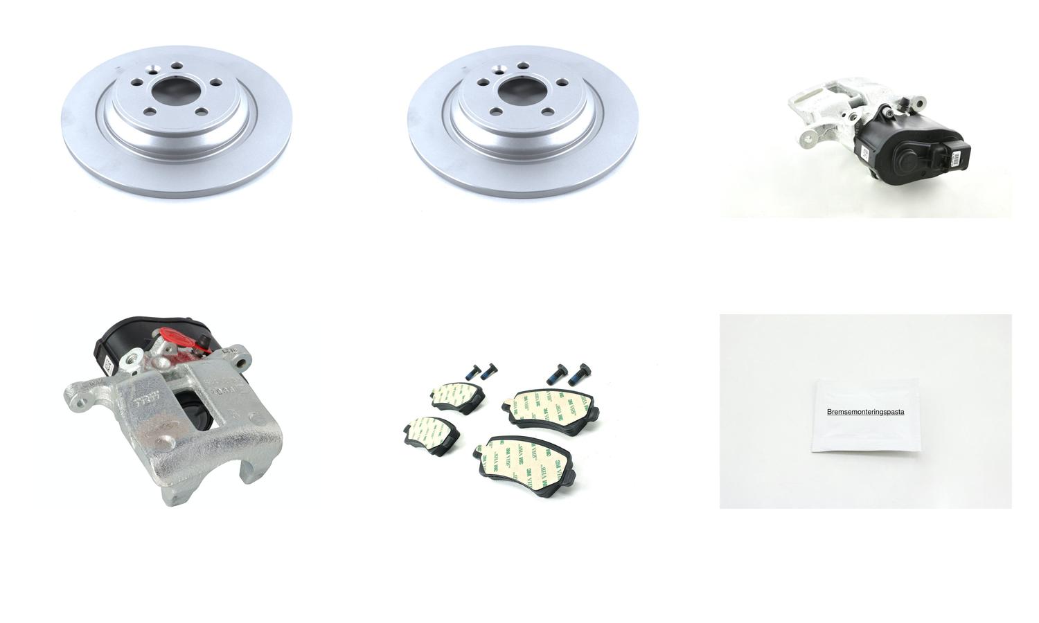 Bremsesett med calipere