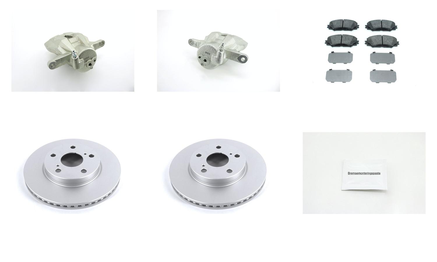 Bremsesett med calipere