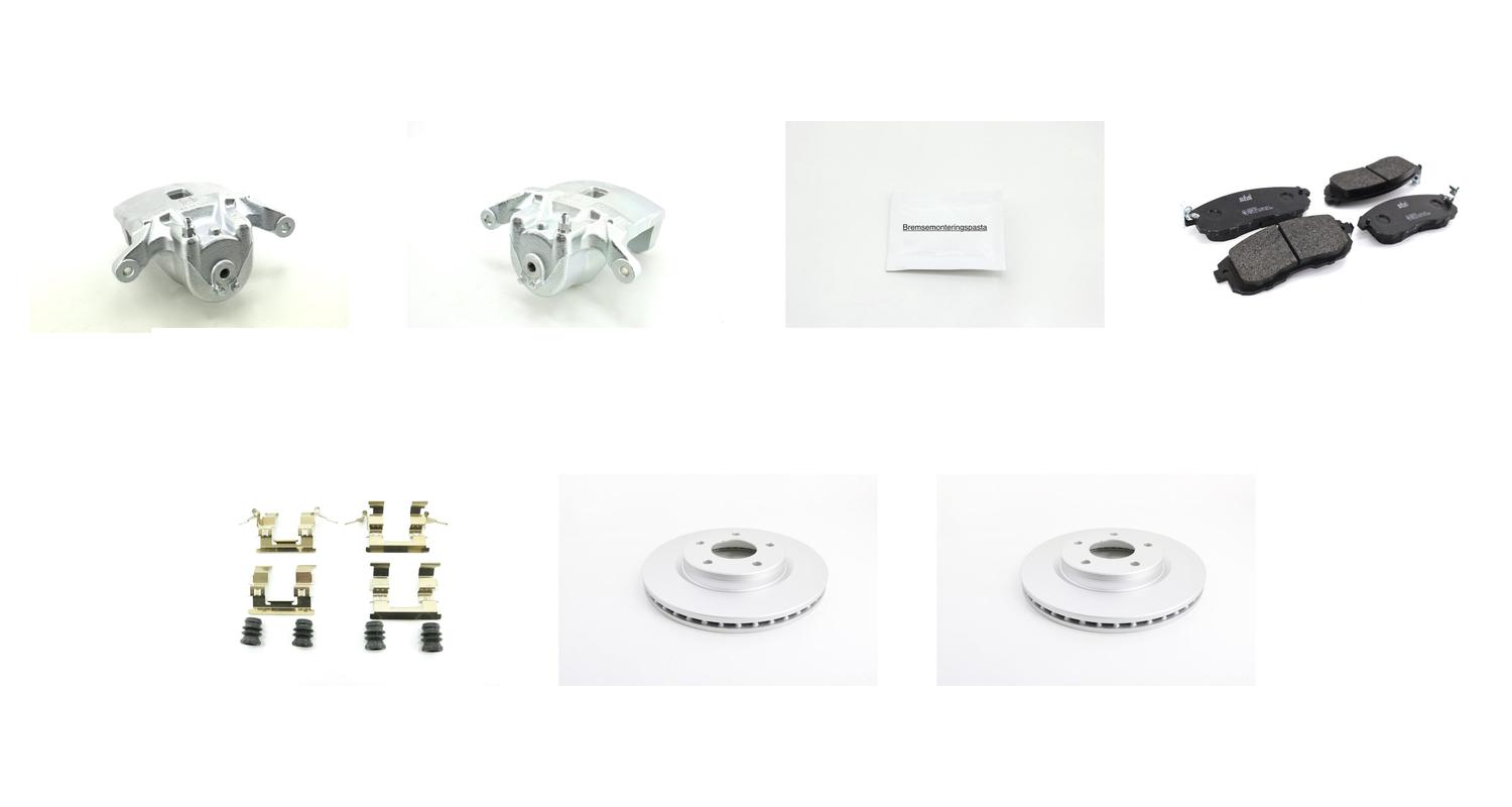 Bremsesett med calipere