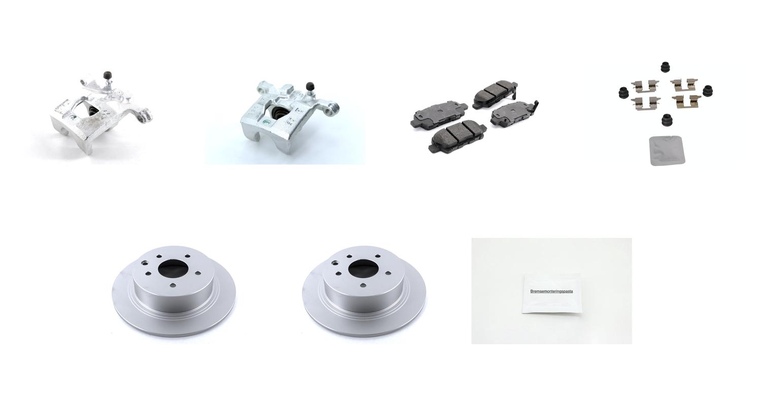 Bremsesett med calipere