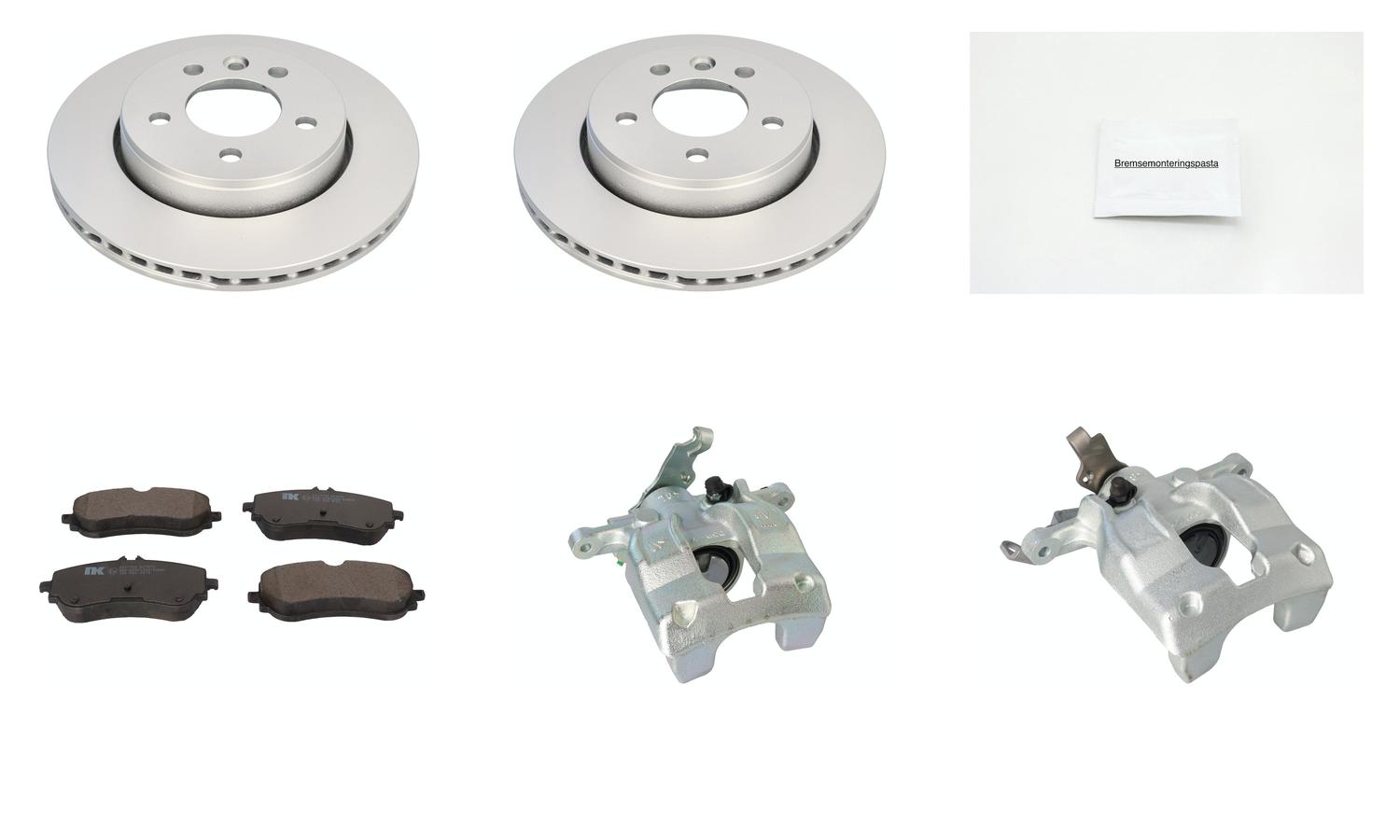 Bremsesett med calipere