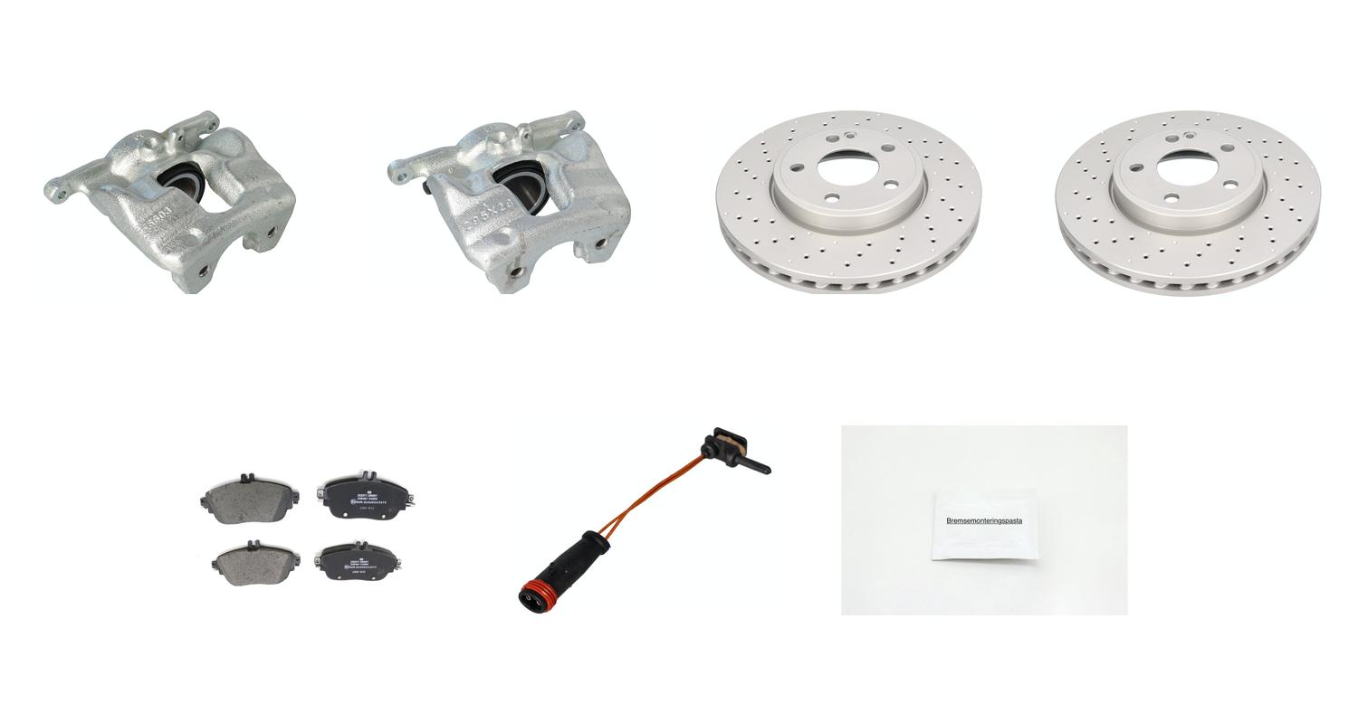 Bremsesett med calipere