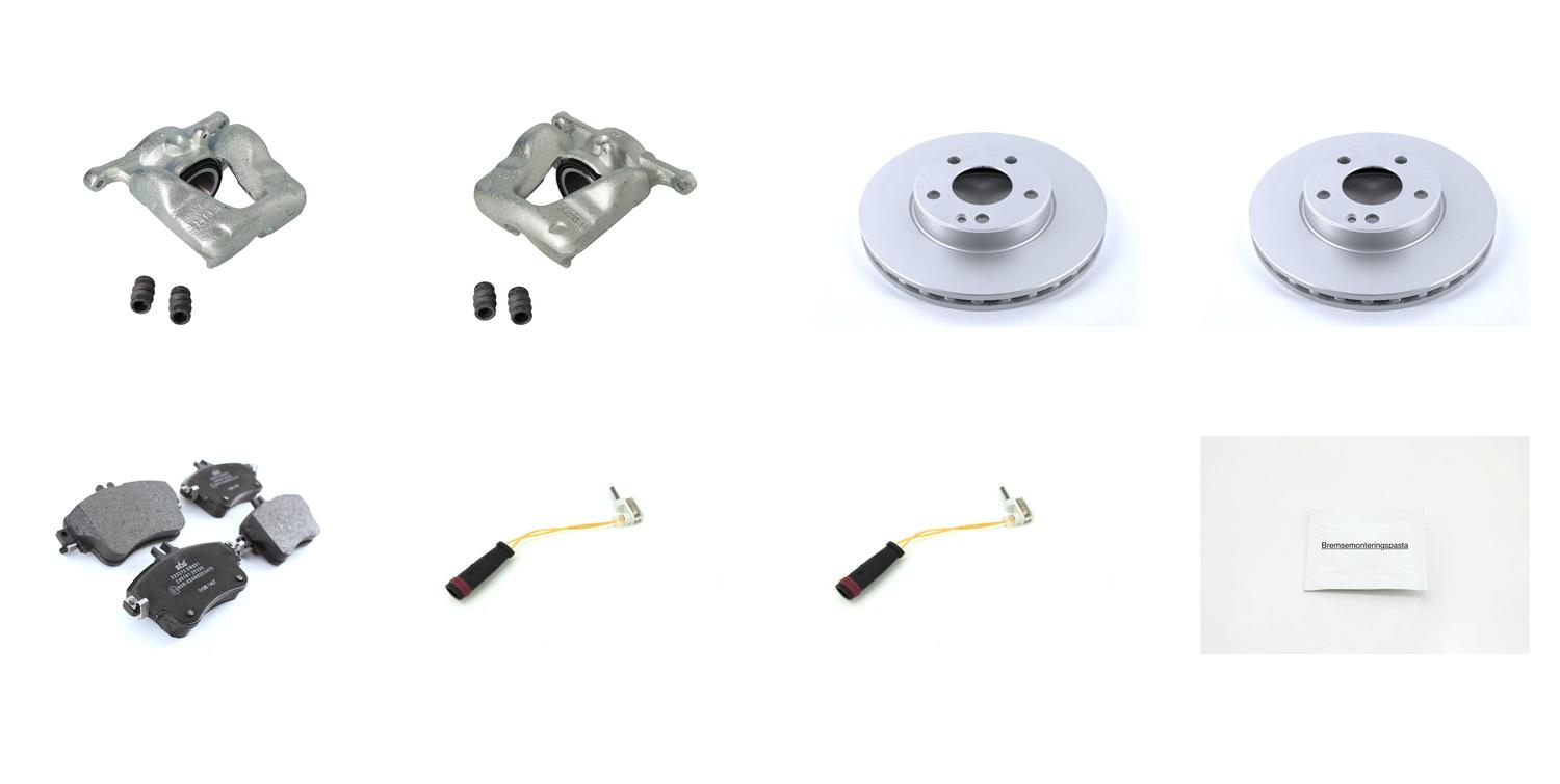 Bremsesett med calipere