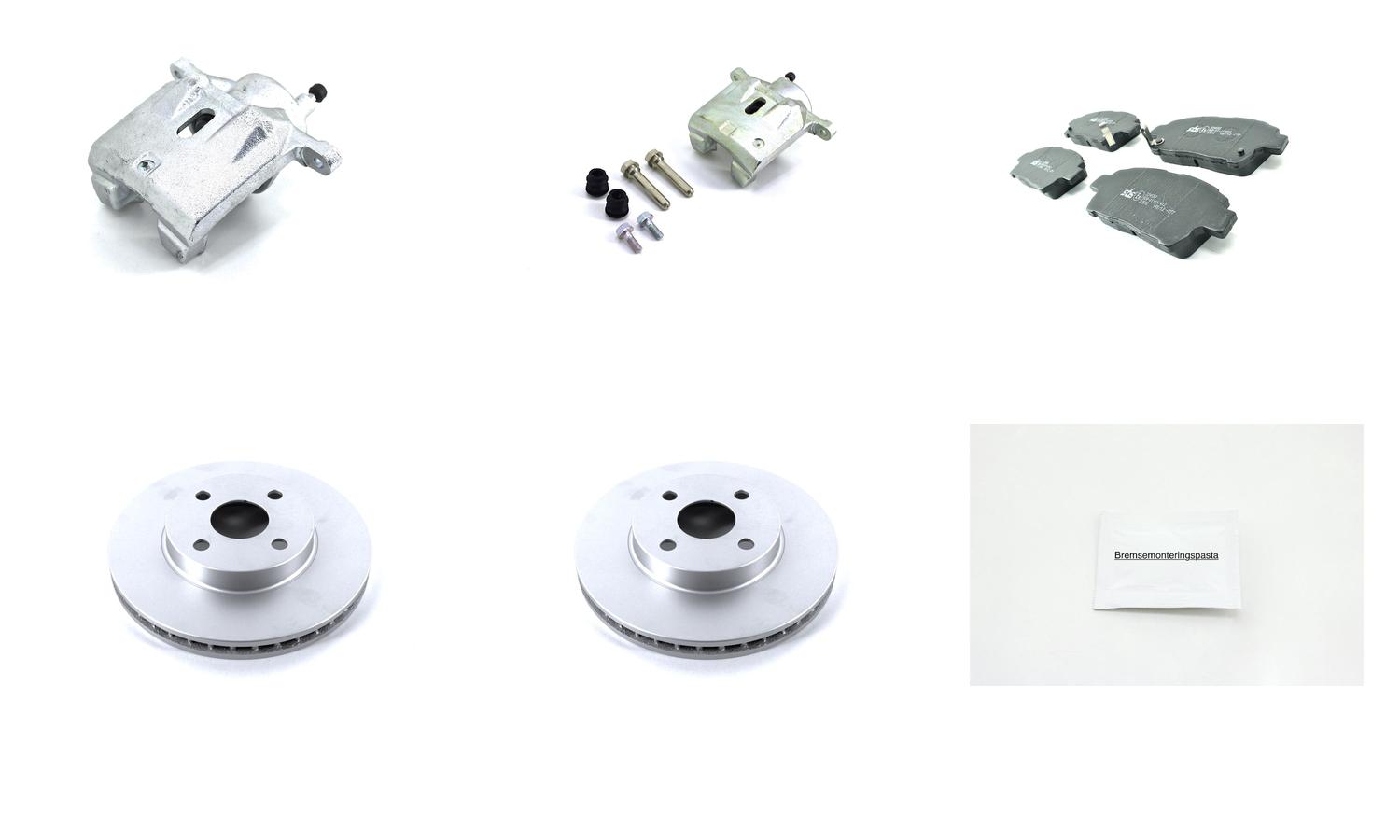 Bremsesett med calipere