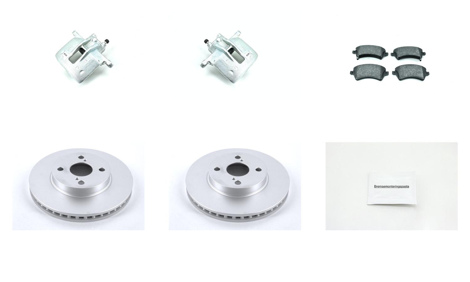 Bremsesett med calipere