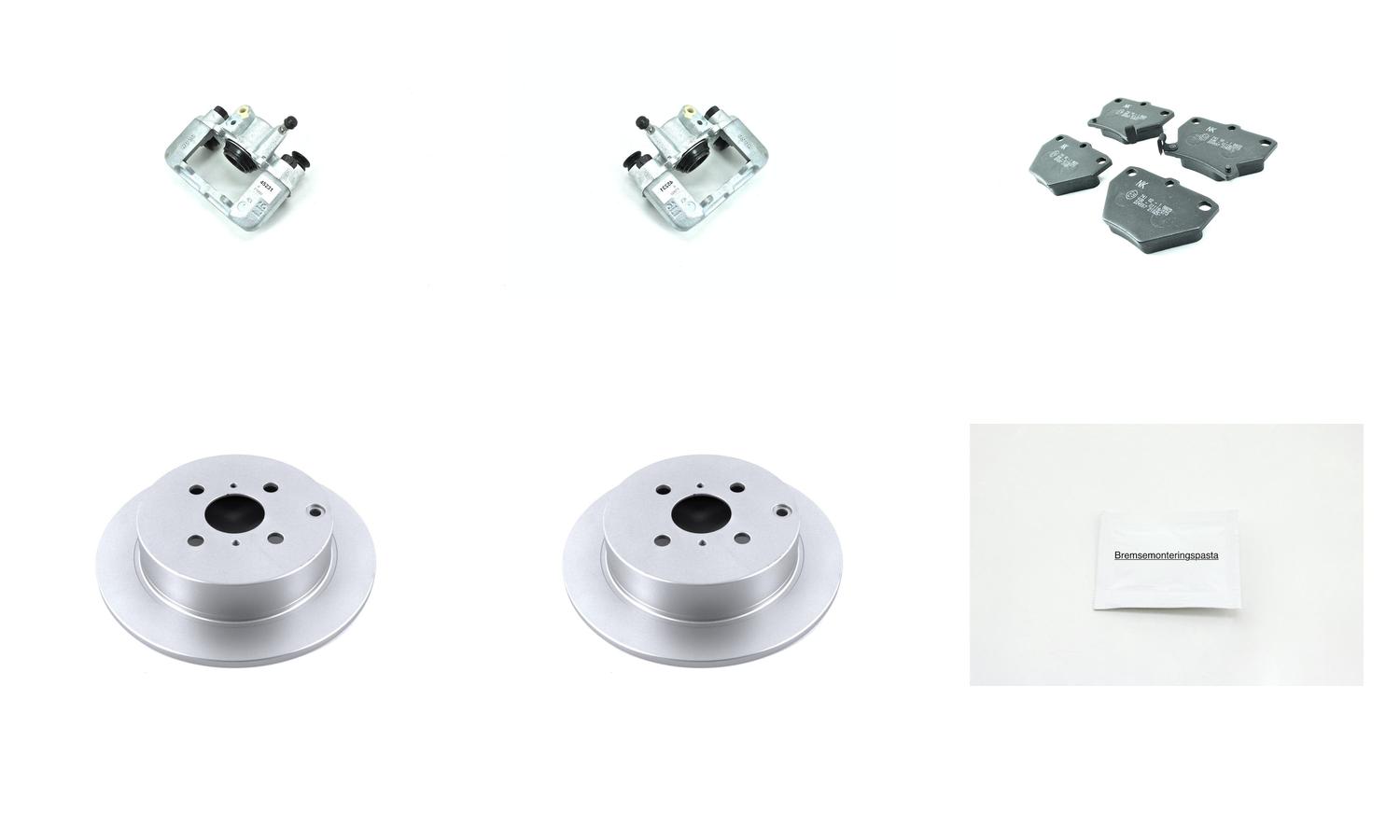 Bremsesett med calipere