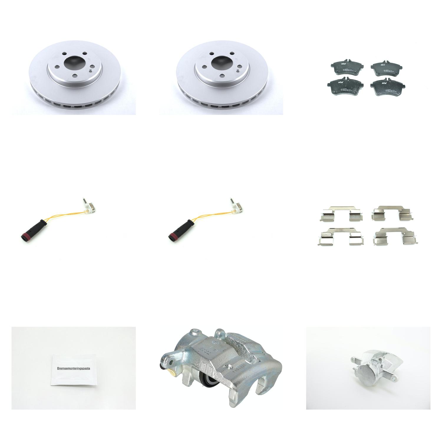 Bremsesett med calipere