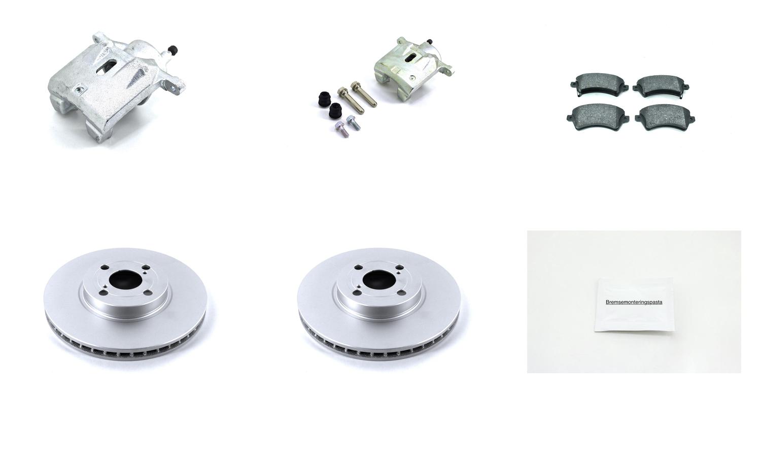 Bremsesett med calipere