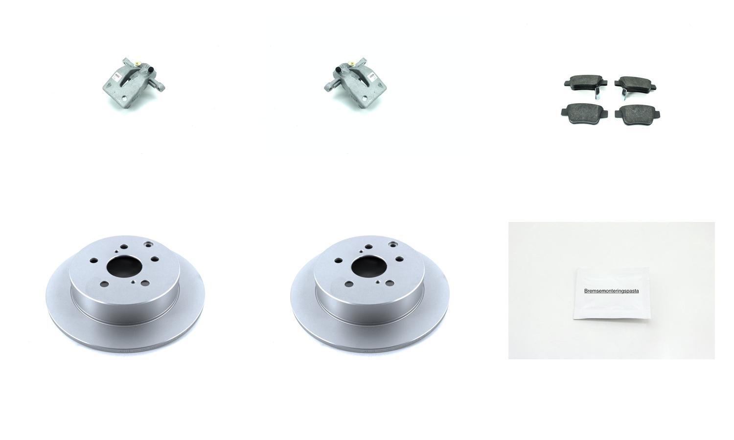 Bremsesett med calipere