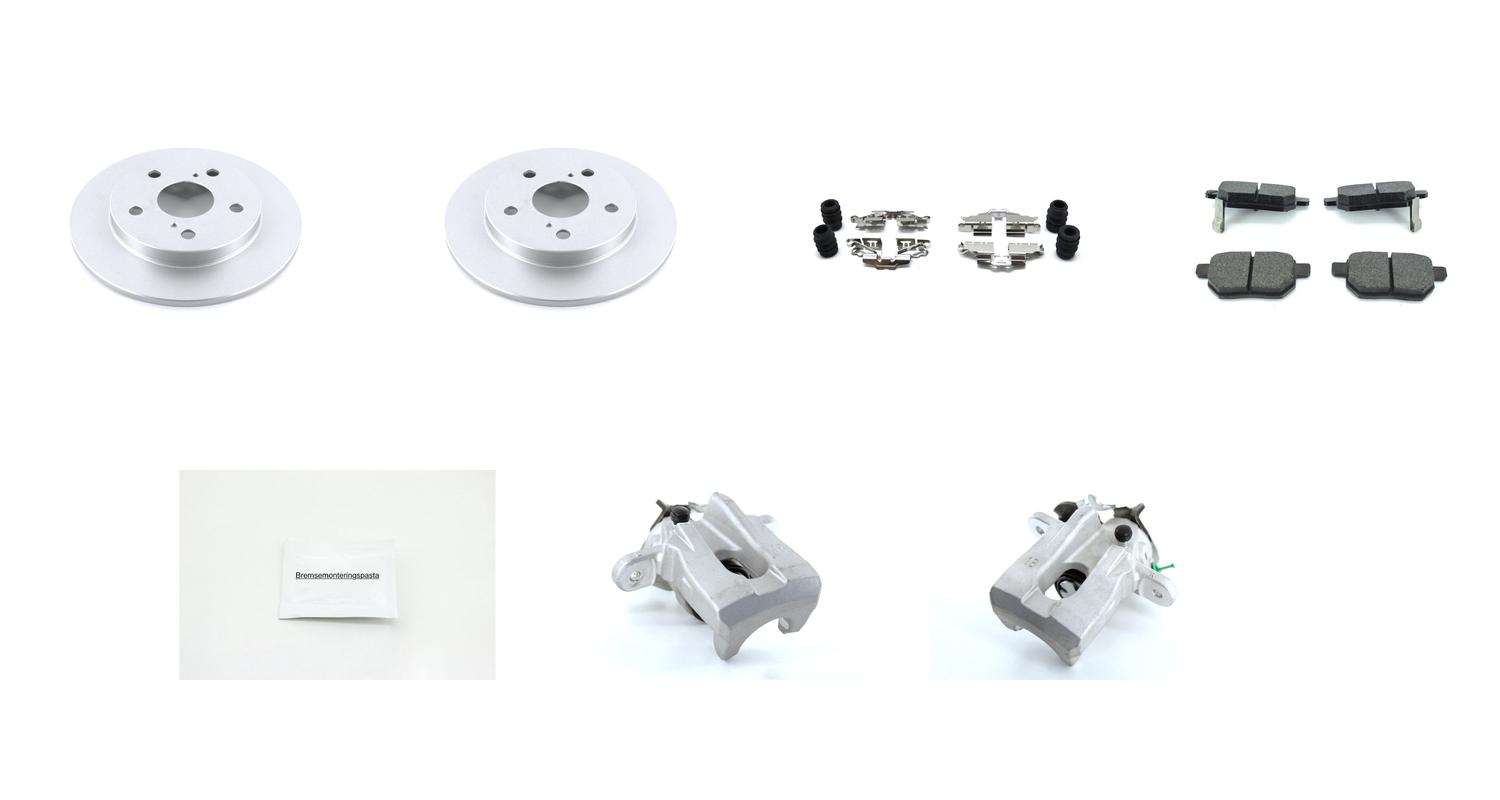 Bremsesett med calipere