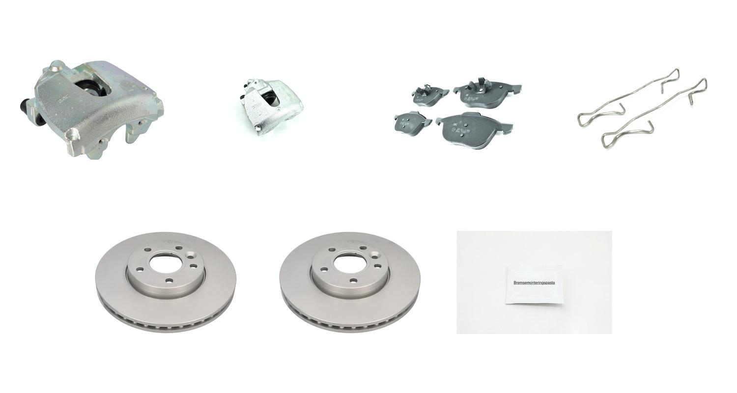 Bremsesett med calipere