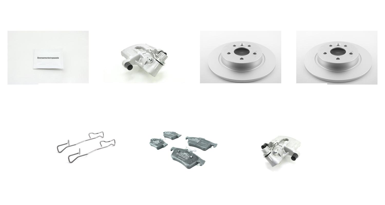 Bremsesett med calipere