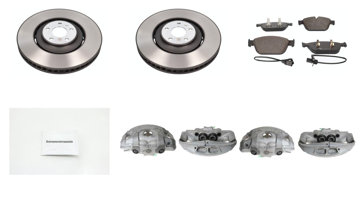 Bremsesett med calipere