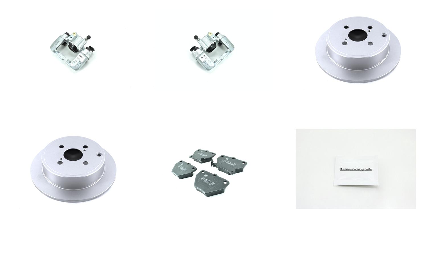 Bremsesett med calipere