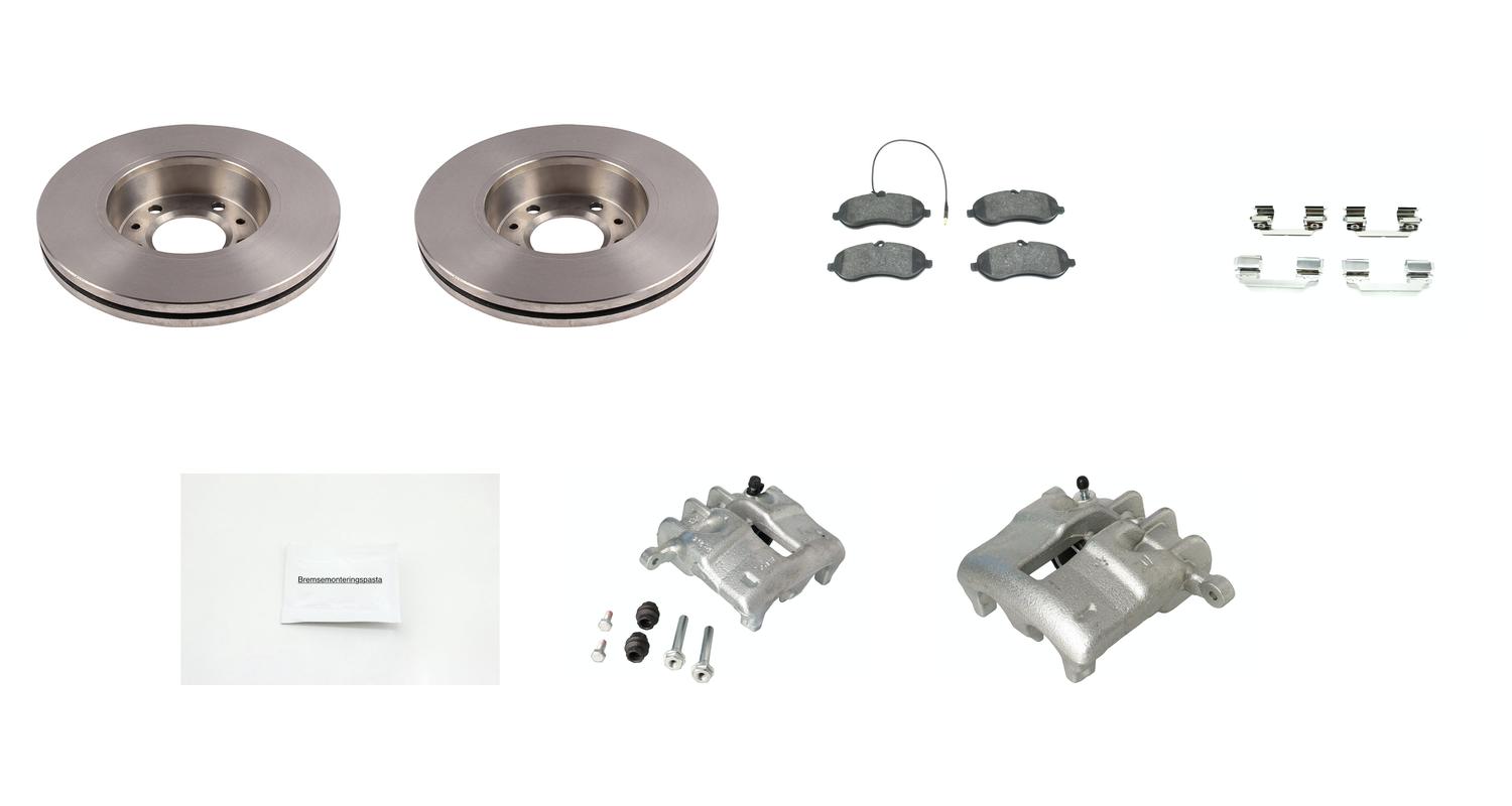 Bremsesett med calipere