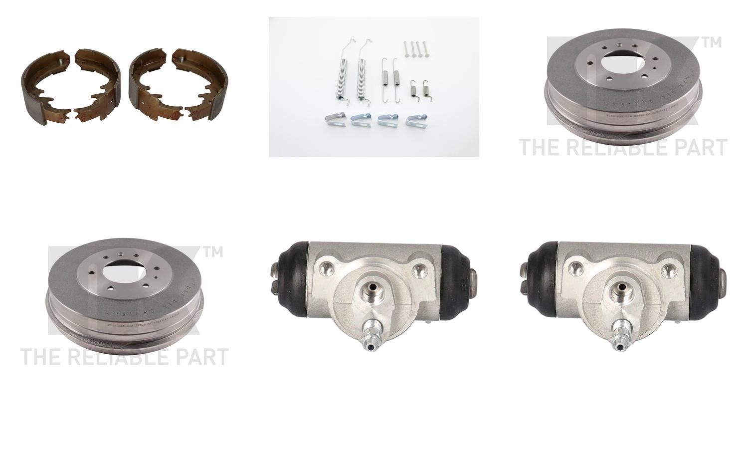 Bremsesett til Mazda