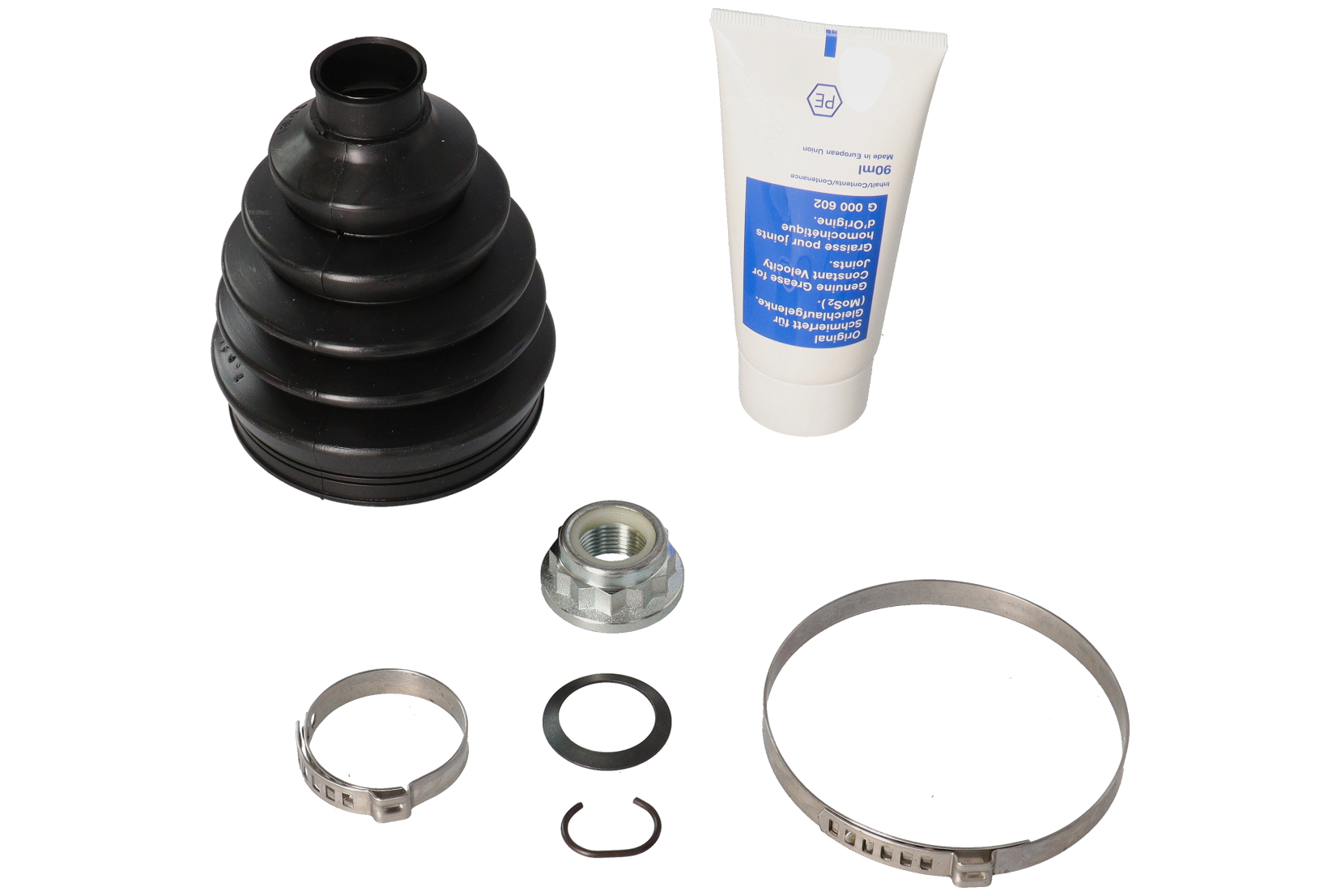 Drivakselmansjett ytre