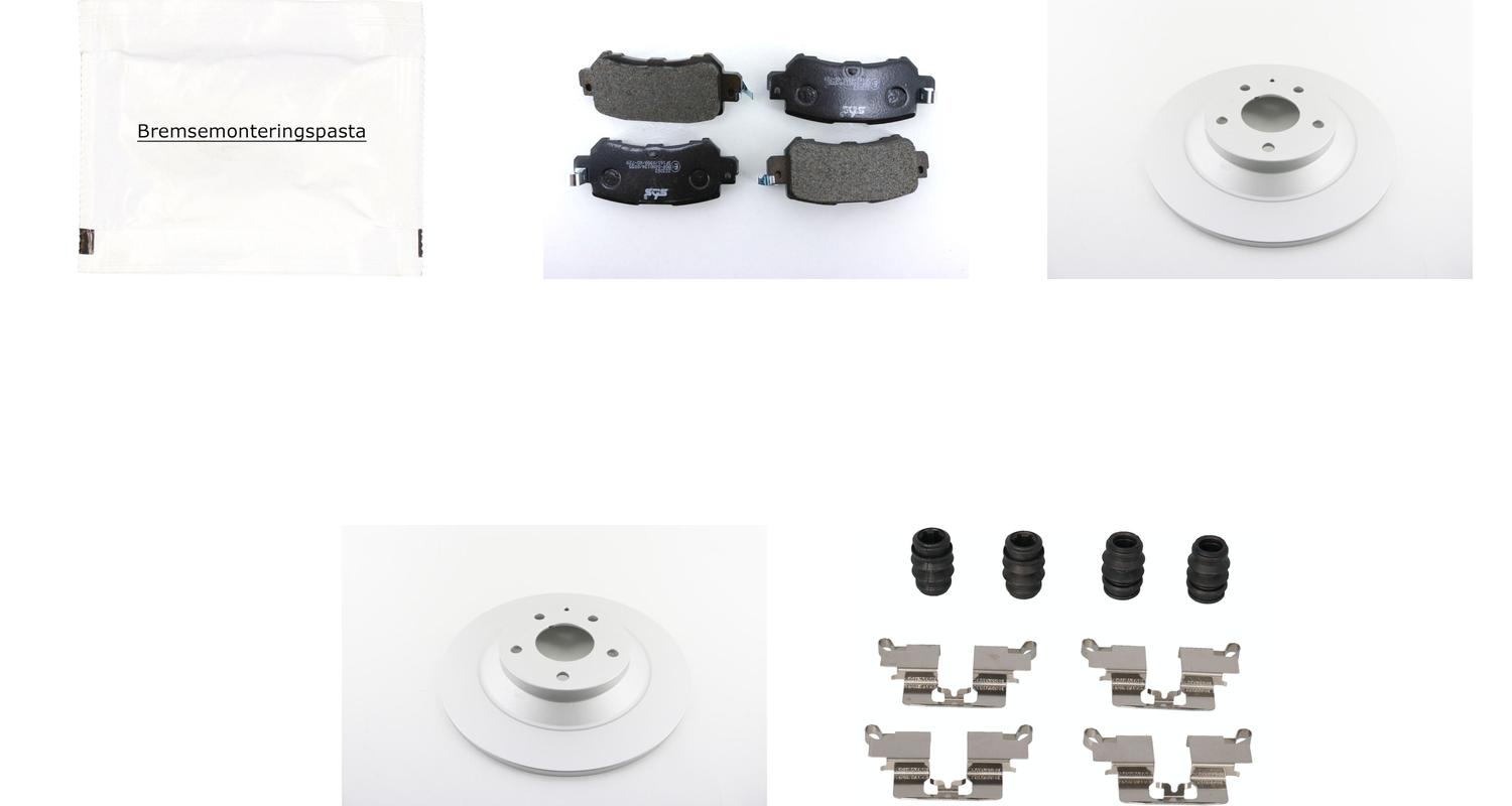 Bremsesett til Mazda