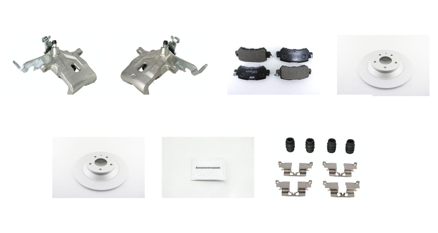 Bremsesett med calipere