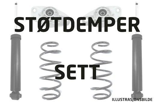 Støtdemper- og fjærsett