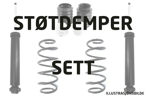 Støtdemper- og fjærsett